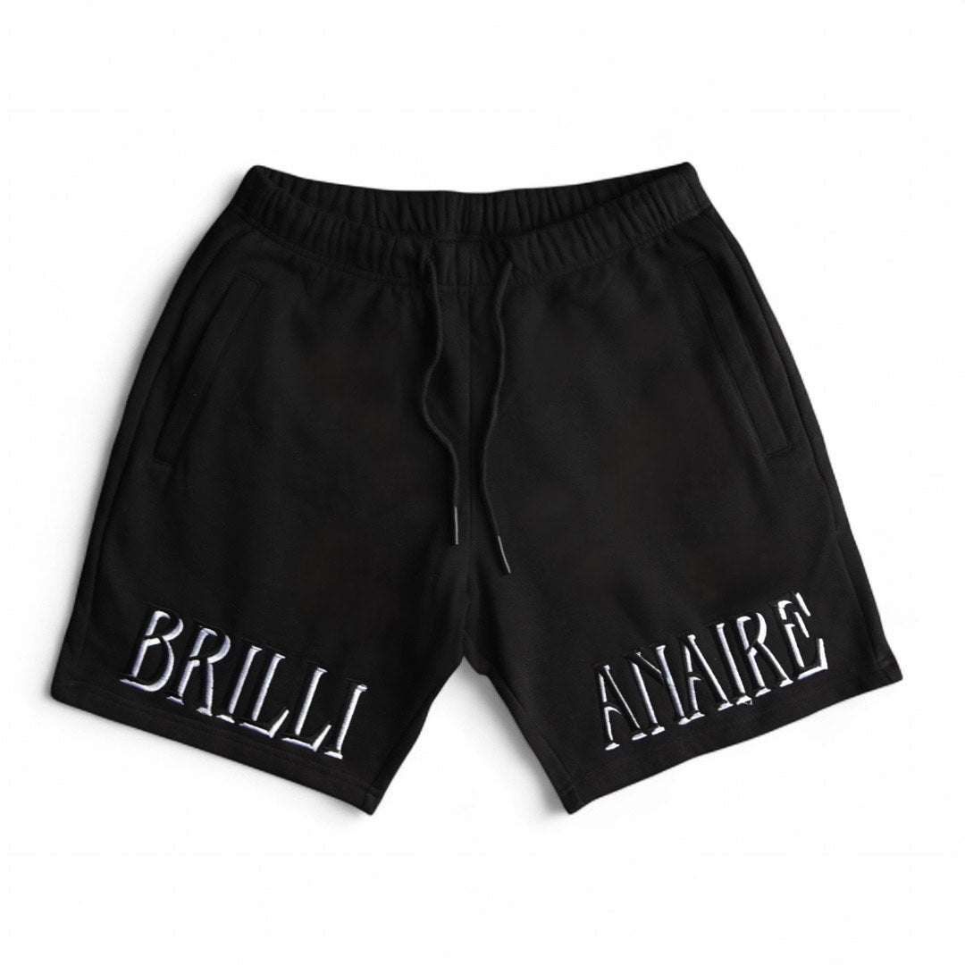 UNIVERSITY BLACK SHORTS