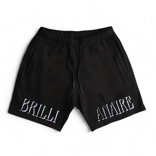 UNIVERSITY BLACK SHORTS
