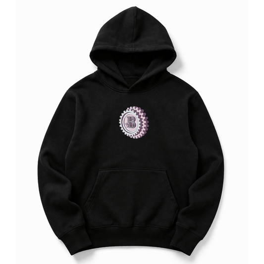 BLACK HOODIE BRILLIANAIRE