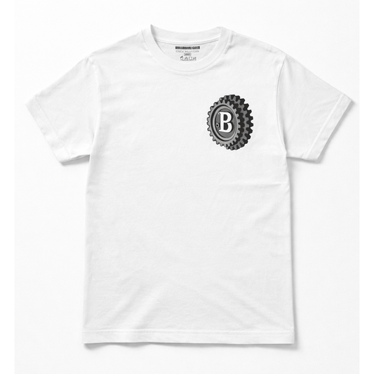 WHITE BRILLIANAIRE T-SHIRT